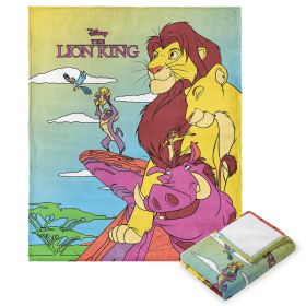 Disney Lion King Lion King Poster Silk Touch Throw Blanket 50X60 Inches