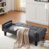 MEGA fabric sofa, medieval love seat sofa furniture, with pillows, living room button tufted sofa, pull point design