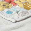 Disney Winnie the Pooh Hunny Bear Silk Touch Sherpa Throw Blanket 50X60 Inches